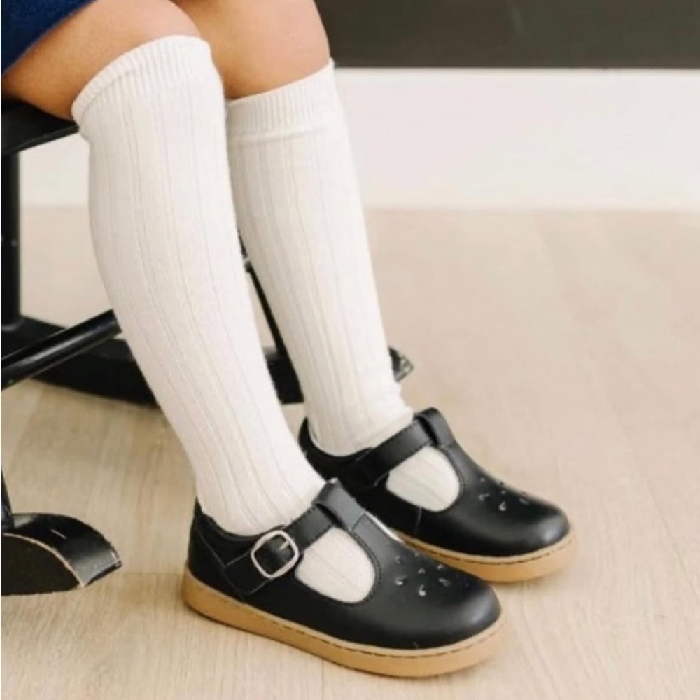 Classic Black Kids Shoes